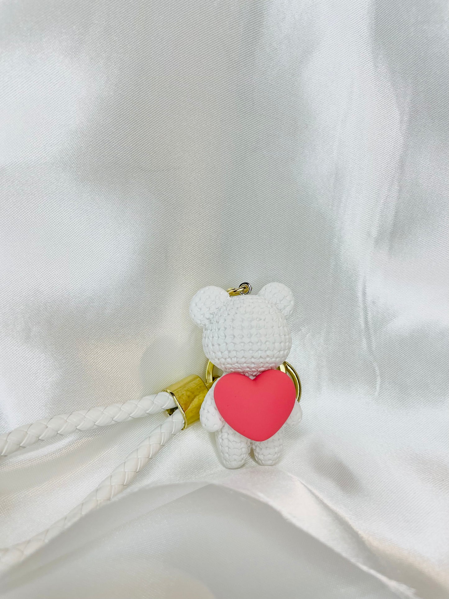 Bear Heart Keychain